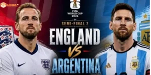 Anh vs Argentina